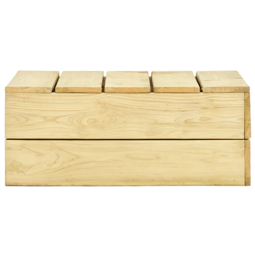Set Divani da Giardino 3 pz in Legno di Pino Impregnato cod mxl 39384