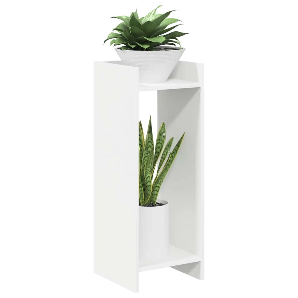 Supporto per piante Bianco 30 x 30 x 80 cm Legno ingegnerizzato
