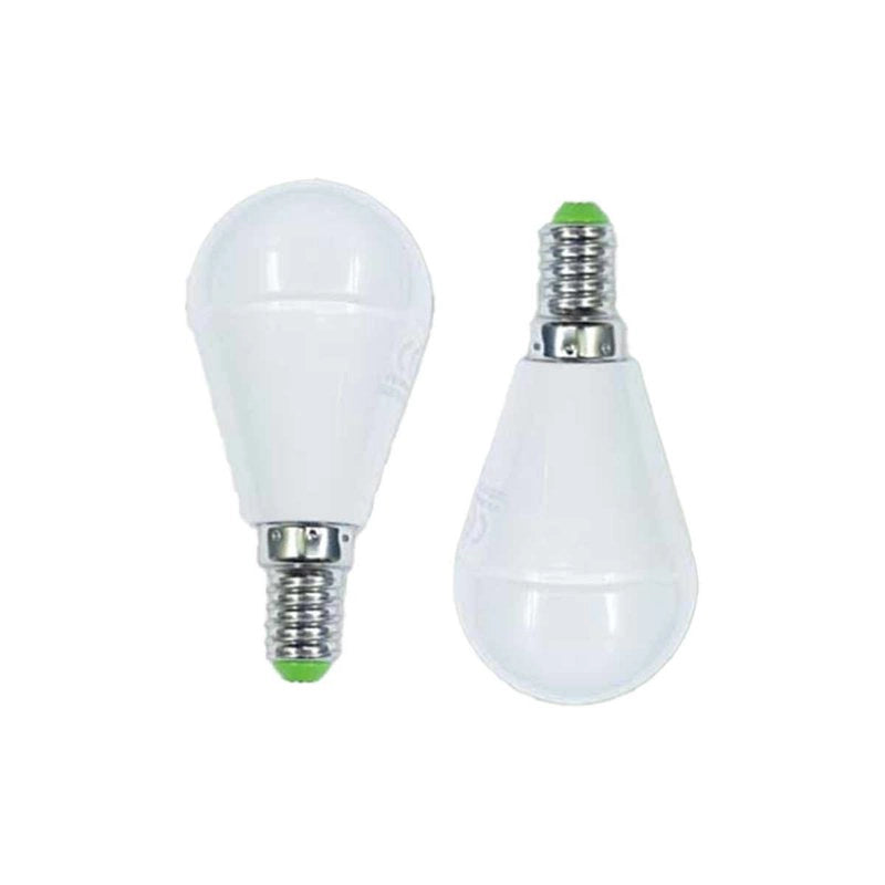 2 PZ Lampadina A Led E14 P45 G45 9W Luce Fredda 860 Lumen 6500K