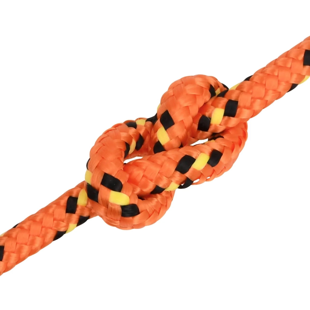 Corda multiuso 8 mm 100 m Arancione PP 420 kg Carico massimo 3473353