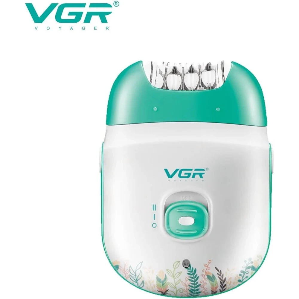 Trade Shop - Vgr V-726 Epilatore Professionale Donna | Depilazione Delicata E Sicura -