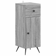 Mobiletto da Bagno BREDA Sonoma grigio 30 x 31 x 80 cm 897491