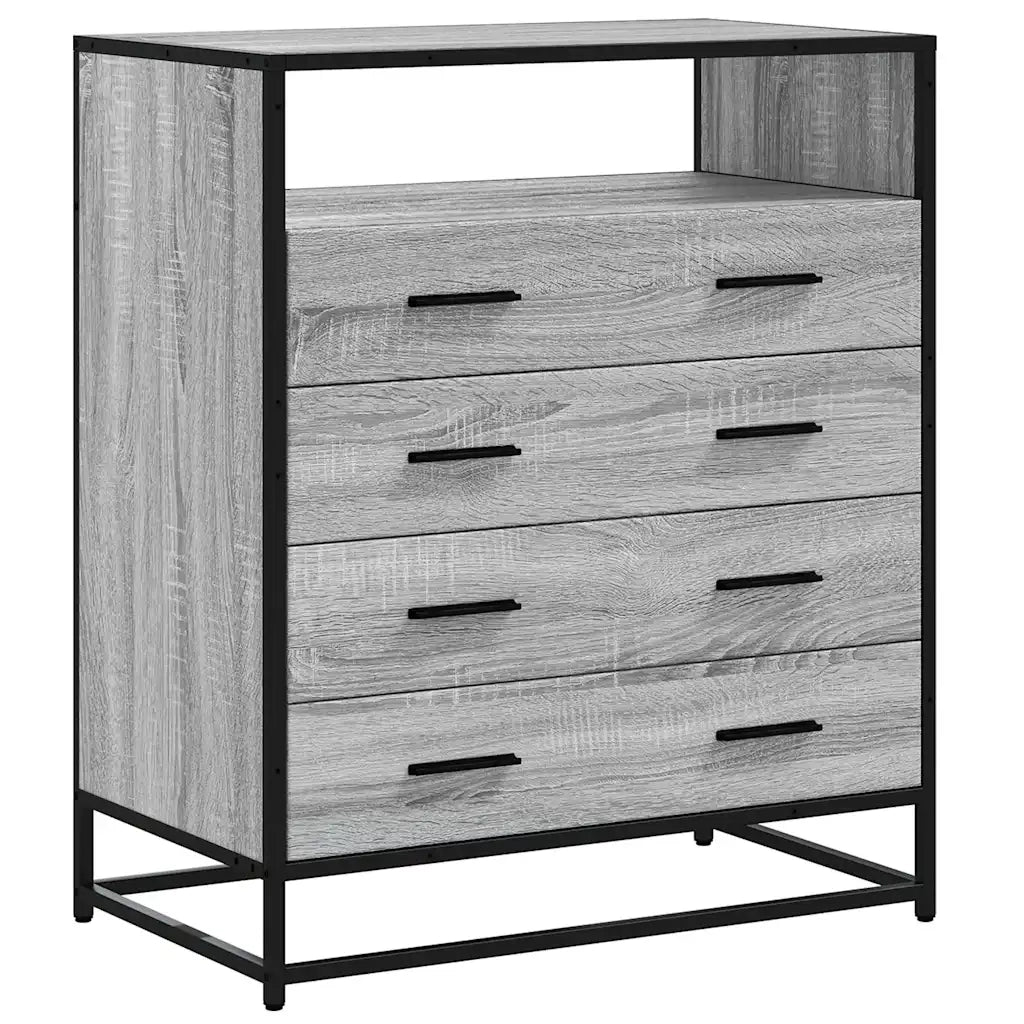 Cassettiera Grigio Sonoma 70x41x83,5 cm in Legno Multistrato CFW5911146