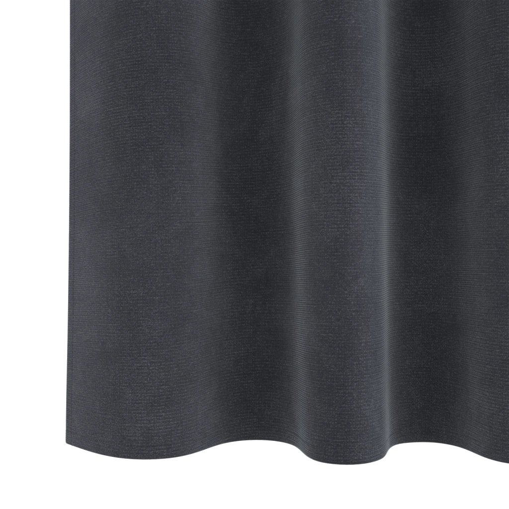 Tende oscuranti  con nastro superiore 2 pz Grigio chiaro in velluto