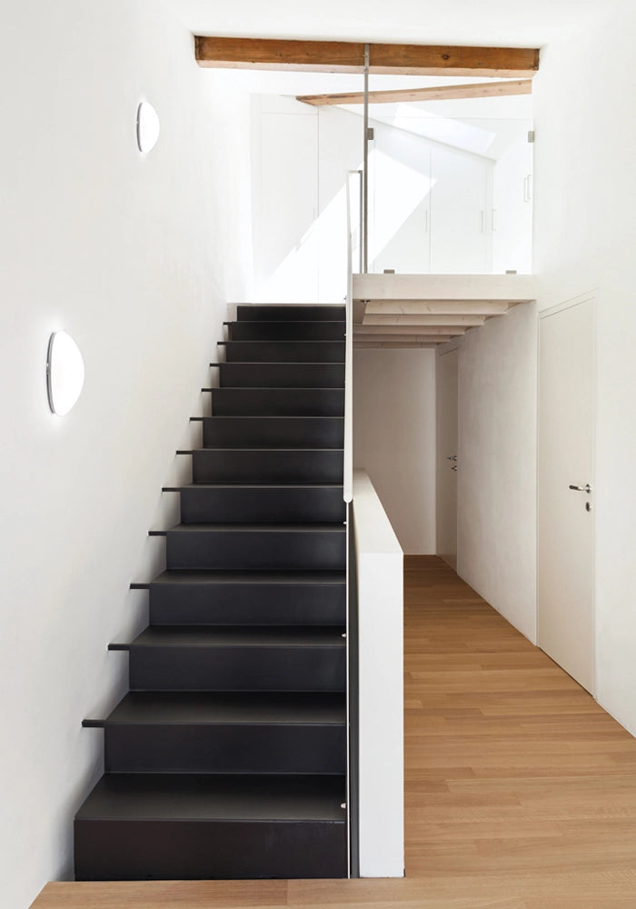 POINT – Applique LED Rotonda 27W IP44 4000K CRI90 IK03 Plafoniera da Parete e Soffitto - Rossini Illuminazione