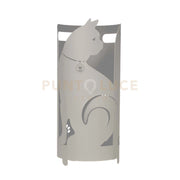 porta ombrelli da ingresso originale gatto Fango in Ferro 23x55cmh