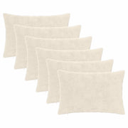 Federa 6 pz HEERLEN Bianco 50 x 75 cm 911838