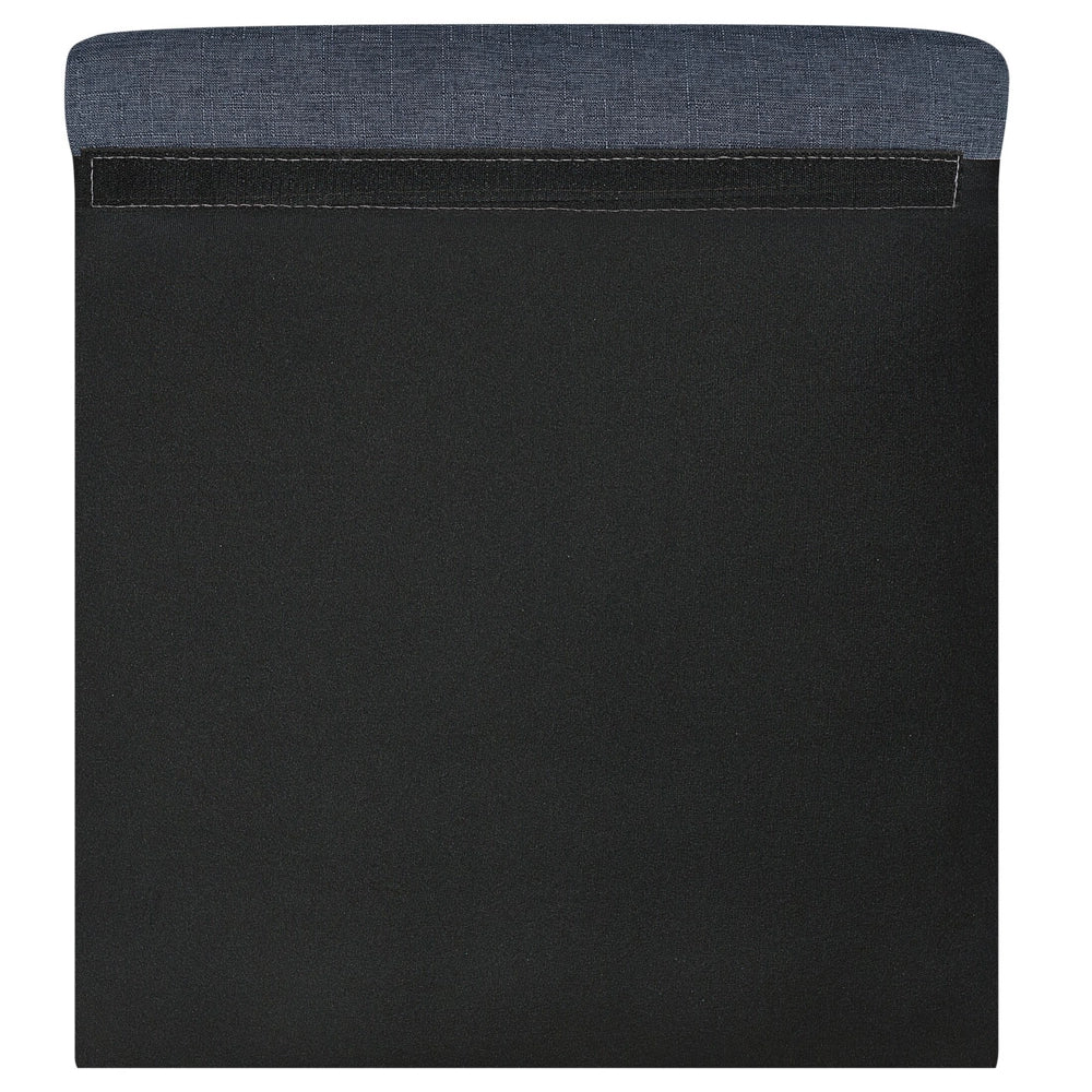 Divano a 3 posti in stile Chesterfield grigio scuro con schienale basso