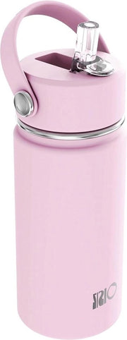 Flessa da 400ml in acciaio inossidabile con imbuto - Isolata - Flessa per bambini - Libera da BPA - Flessa termica per la scuola - Chiusa ermeticamente