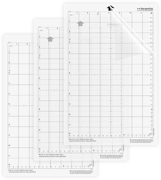 Matrassino da taglio per artigianato - 8 x 12 pollici - Adatto per scrapbooking e cucito - Matrassino da taglio di alta qualità