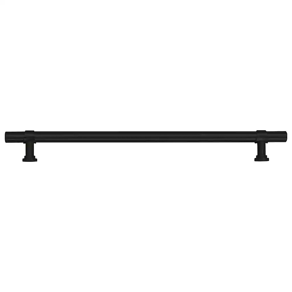 Maniglie per Mobili 5pz Nere 224mm in Acciaio Inox 155425