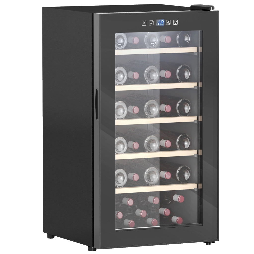 Cantinetta per Vini Refrigerata 91L ¨C Zephmum ¨C Nero 45.1x53.8x79.8cm