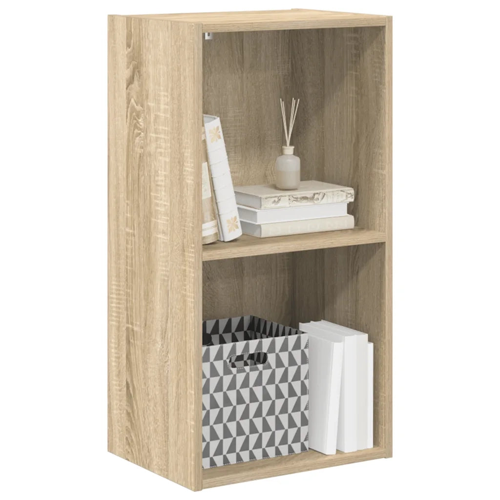 Libreria 5 Ripiani Rovere Sonoma 40x30x76,5cm Legno Multistrato 800930