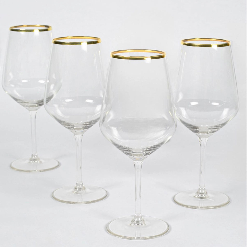 Nenipaka, Bicchieri set da 4 490 ml, Trasparente
