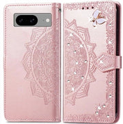 Custodia per Google Pixel 7 - Cuoio PU - Protezione con slot per carte - Copertura flessibile TPU - Materiale di alta qualità - Modello per Google Pixel 7