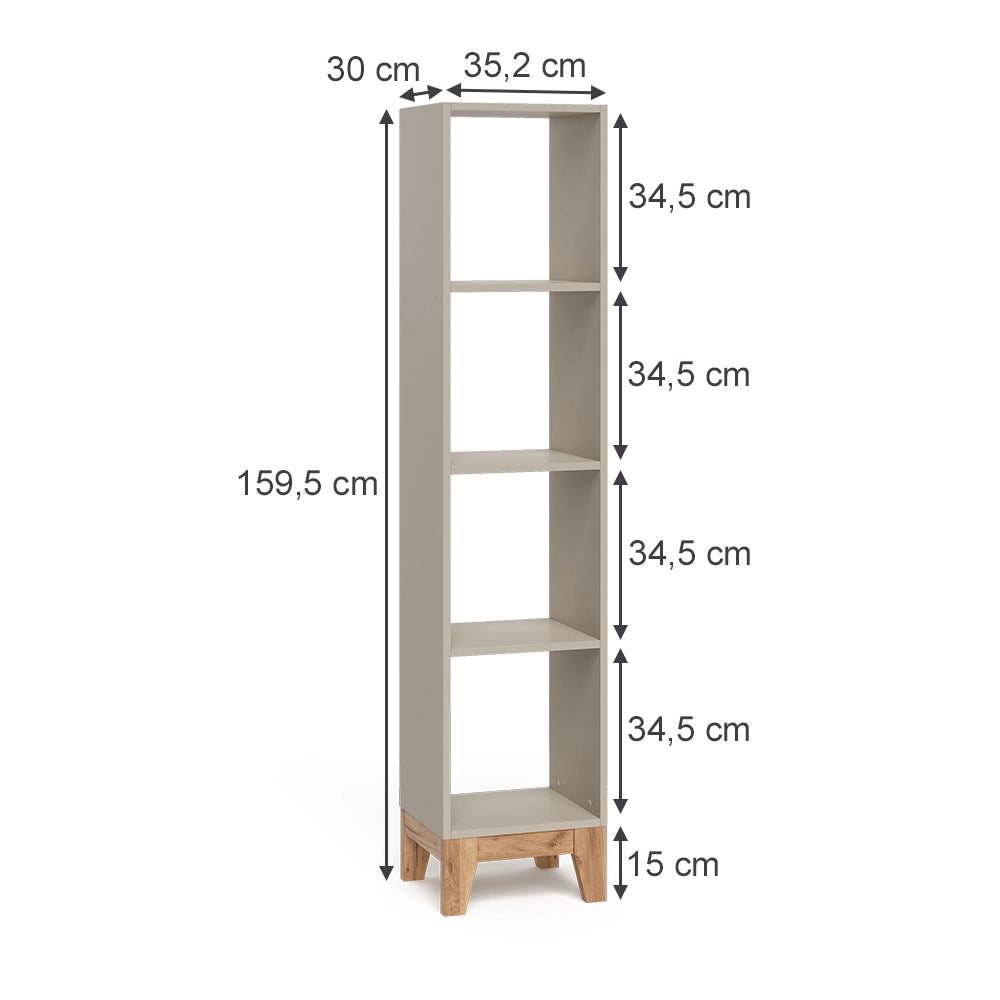 Vitalispa Scaffale per bambini Cachemire 35.2 x 159.5 cm