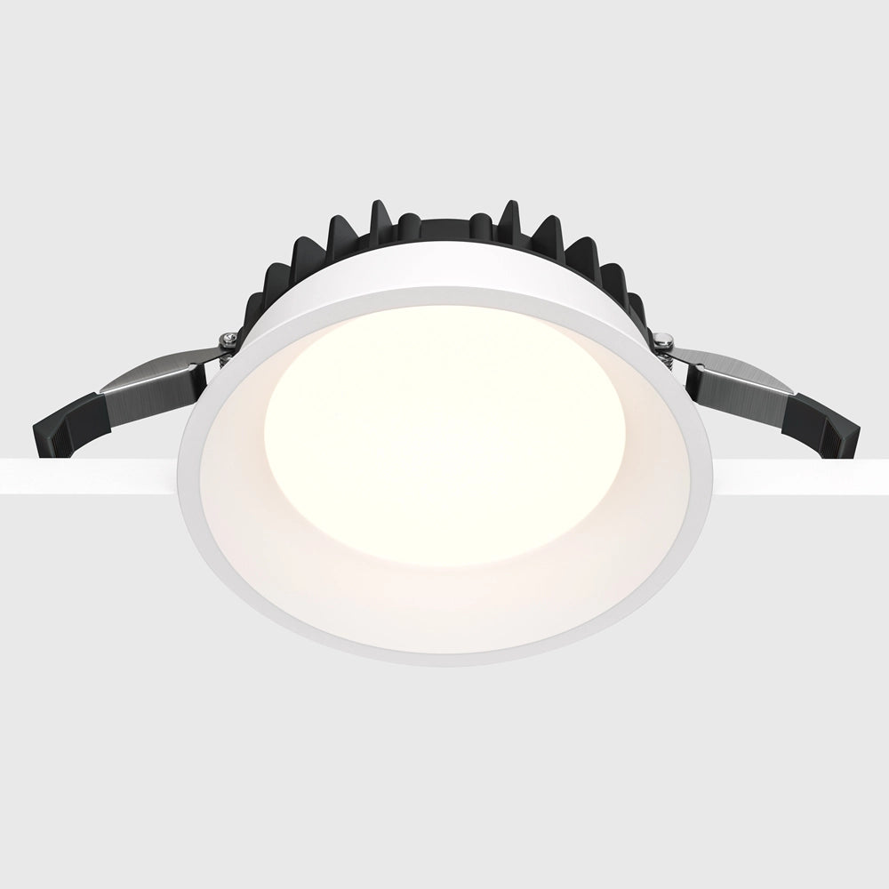 Faretto incasso tondo bianco IP44 LED 12W 4000K Maytoni