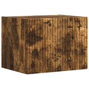 Mobile TV da Parete | Armadietto TV | Mobile Porta TV Rovere fum¨¦ 39 x 31 x 29,5 cm
