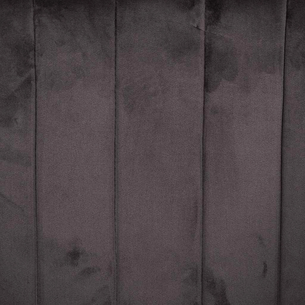 Sedia in legno imbottita grigia 55x56x48/78h