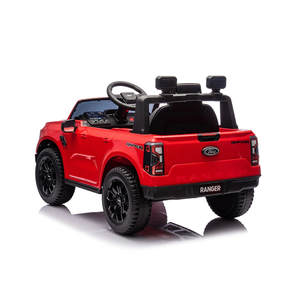 Macchina Elettrica per Bambini Licenza Ufficiale Ford Raptor 10,8V Rosso
