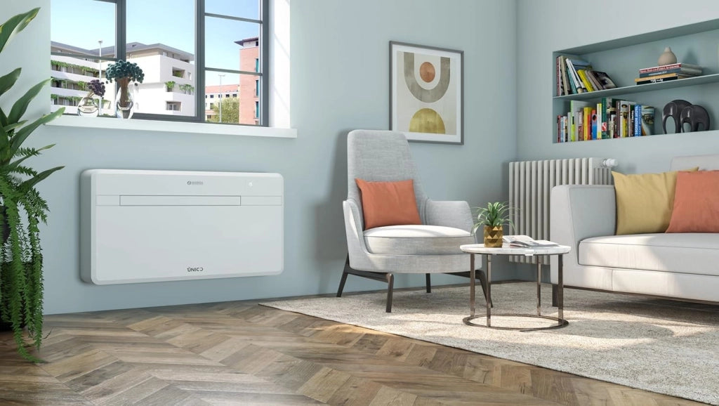Condizionatore Senza Unità Esterna Olimpia Splendid Unico Next 12 HP EVAN 9000 Btu R-32 Wi-Fi Integrato