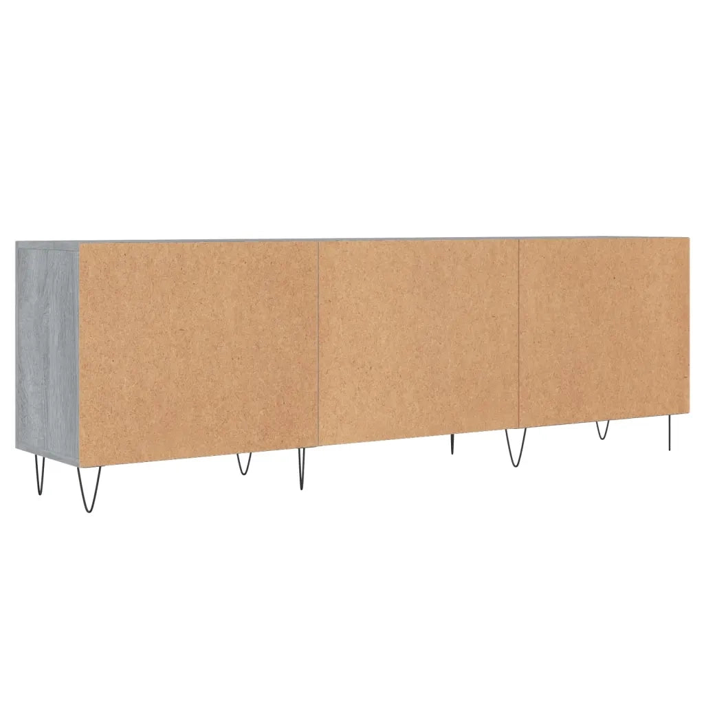 Mobile Porta TV Grigio Sonoma 150x30x50 cm in Legno Multistrato 829098