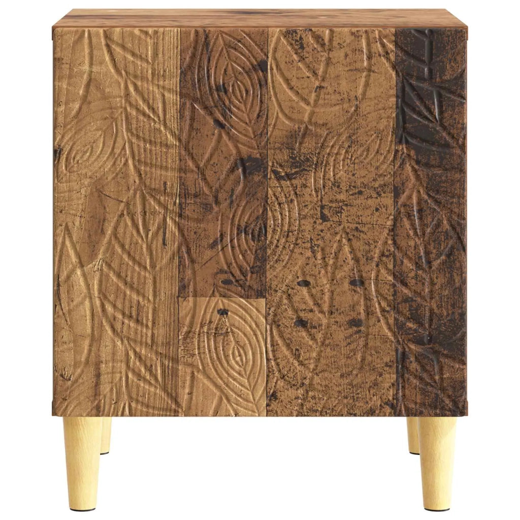 Comodino Legno antico 43 x 34,5 x 50 cm Legno ingegnerizzato