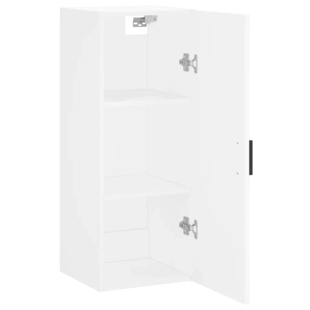 Armadietto a Muro | Mobile a Parete Bianco 34,5x34x90 cm