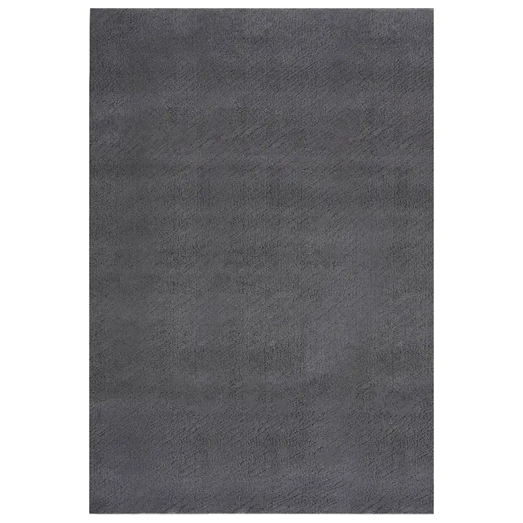 Tappeto Shaggy color antracite 240x340 cm in Poliestere 353825