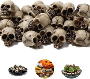 Decorazioni per Halloween - Schedelli mini realistici 20 pezzi per decorazioni di Halloween