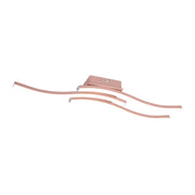 PLAFONIERA LED ROUTE ORO ROSA 3 LUCI X 5W 400K0- 1,0 pz