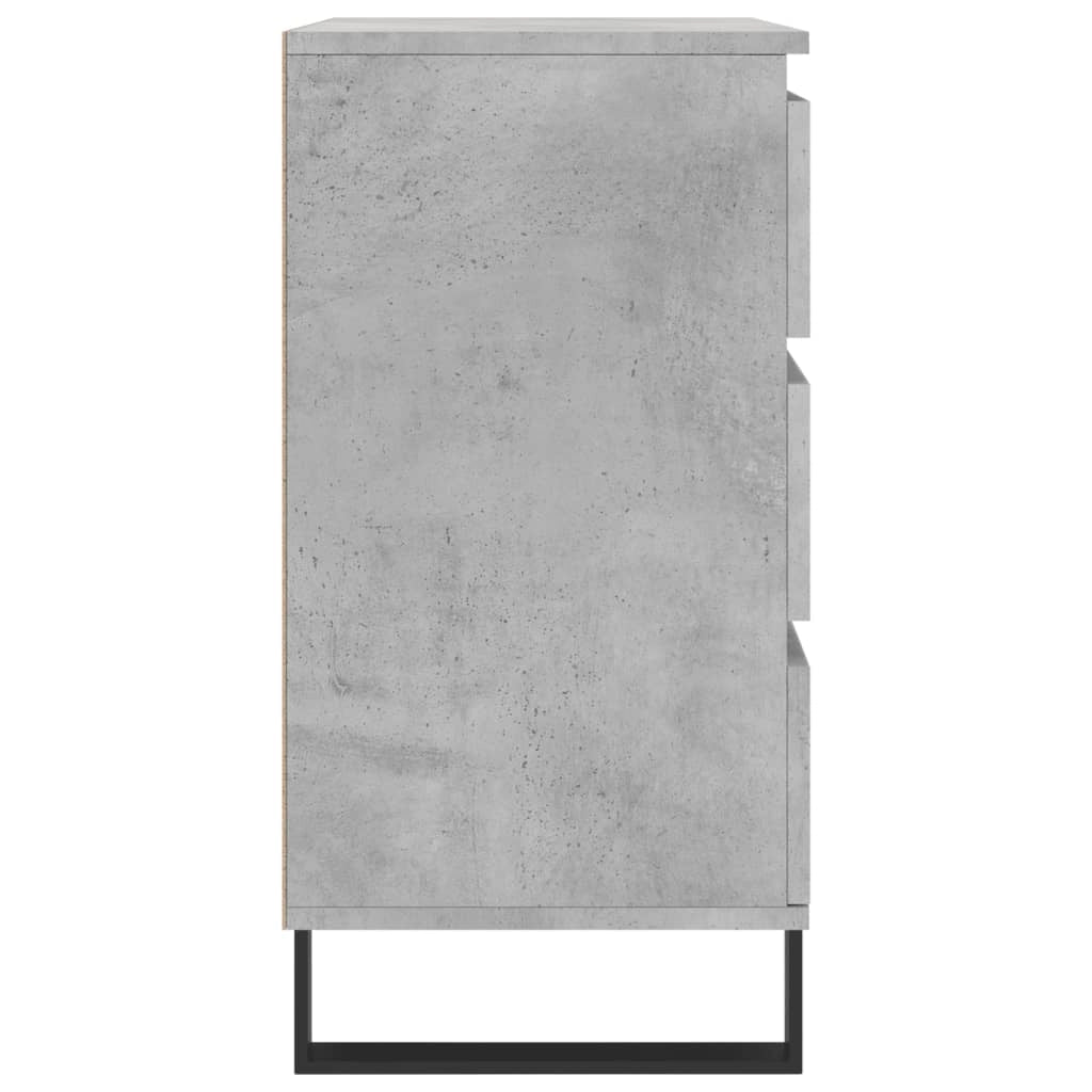 Buffet credenza cassettiera armadio mobile contenitore organizer per cucina soggiorno salotto 60 x 35 x 70 cm legno ingegnerizzato grigio 02_0031981