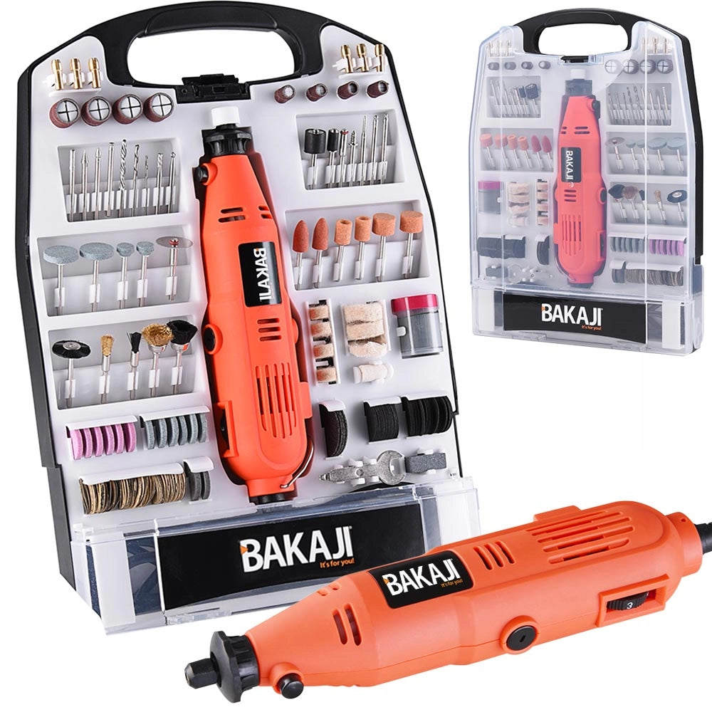 Utensile Rotativo Mini Trapano Fresa Smerigliatrice 135W Mini Drillcon 233 Accessori