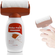 Kit di riparazione per pareti 500 g - Pennello per riparazione di pareti - Vernice di riparazione 2 in 1 - Vernice a base di lattice - Tempo di asciugatura rapido 3 ore - Finitura professionale - Vernice per pareti