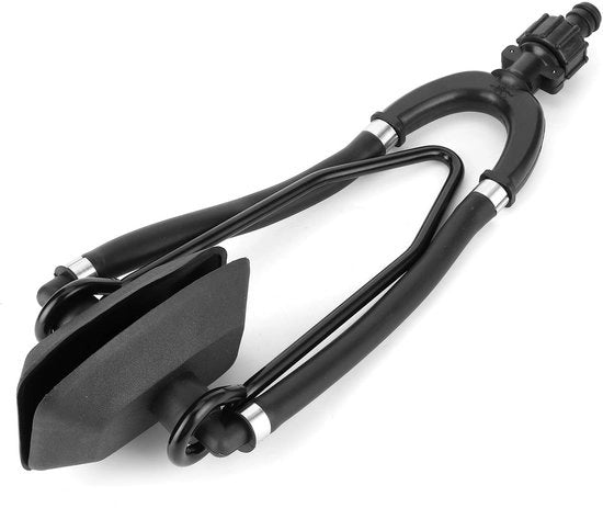Motorwaterspoeler per Buitenboordmotoren - Prevenzione Corrosione - Connesso a Fermo - Altezza Totale 360 mm - Cupmaat 125 x 80 mm - Adatto per la maggior parte delle motori a bordo - Motor Waterspoeler