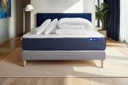 Pacchetto letto completo - Materasso 200x200cm + Box spring con doghe (kit) + 2 cuscini + Piumino - Actilatex Sleep