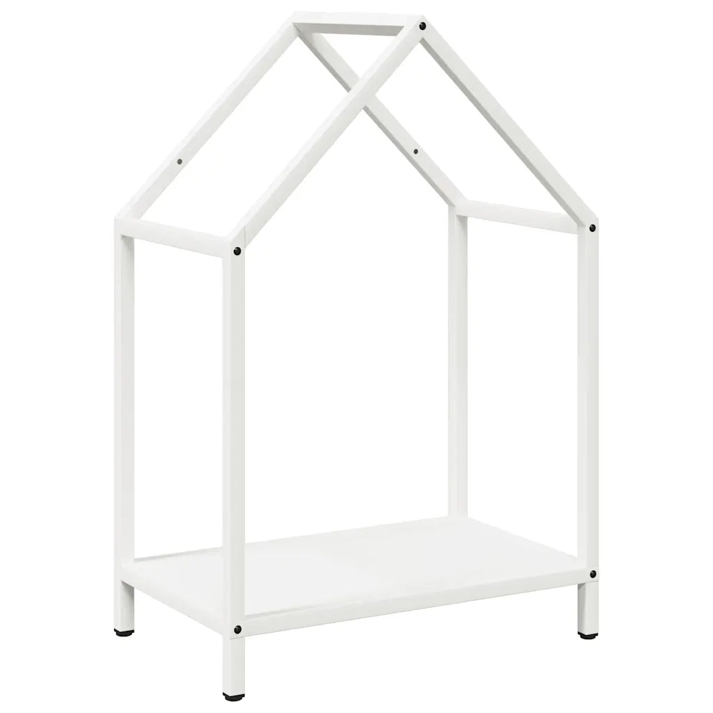 Rastrelliera per Legna da Ardere Bianca 40x25x60 cm CFW2894413