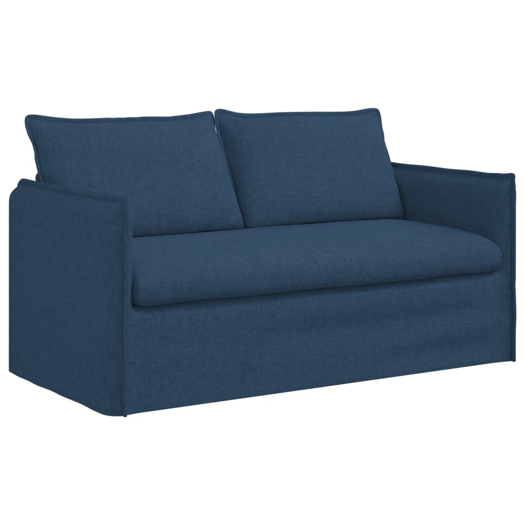 Divano Blu 156 x 82 x 85 cm Tessuto