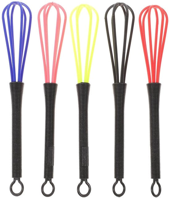 Mini Utensili per Cucina - Coloretti - 5 Pezzi - Accessori per la Cucina - Ideali per Sfregare le Uova - Utensili Fondamentali