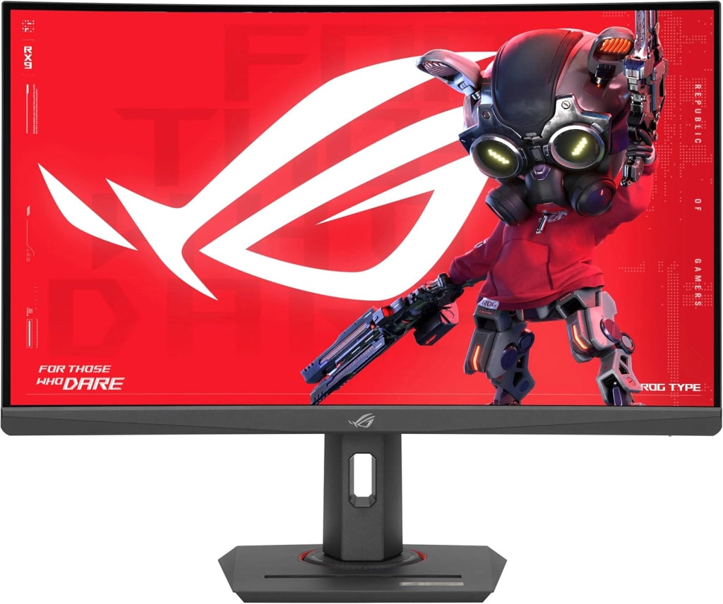 ROG Strix XG27ACMG USB Type-C Monitor Gaming da 27” pollici 2560x1440, 270Hz OC, 1ms (GTG), Fast IPS, Extreme Low Motion Blur Sync, USB Type-C, G-Sync, DisplayWidget Center, HDR, Aura Sync, Nero