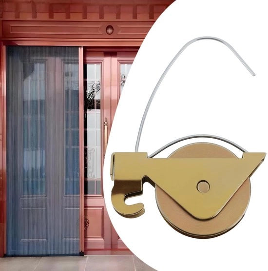 Set di 8 Ruote di Guida per Porte a Schermo Scorrevole 1-1/4 Pollici