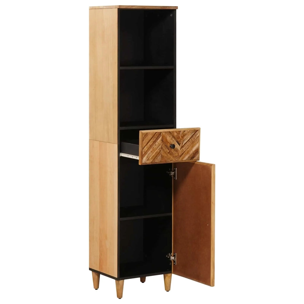 Mobile da Bagno con cassetto Marrone 38 x 33,5 x 160 cm
