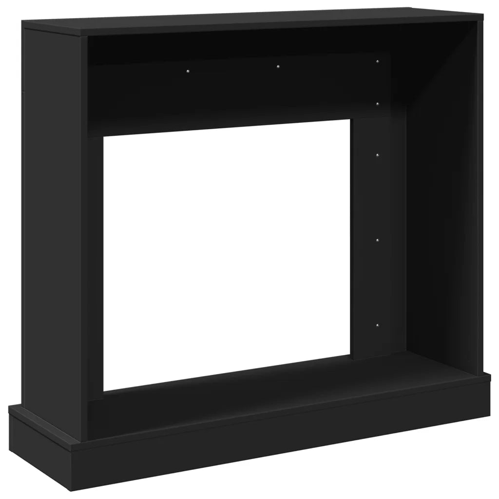 Cornice per Camino Nera 100x30x87,5 cm in Truciolato CFW8227401