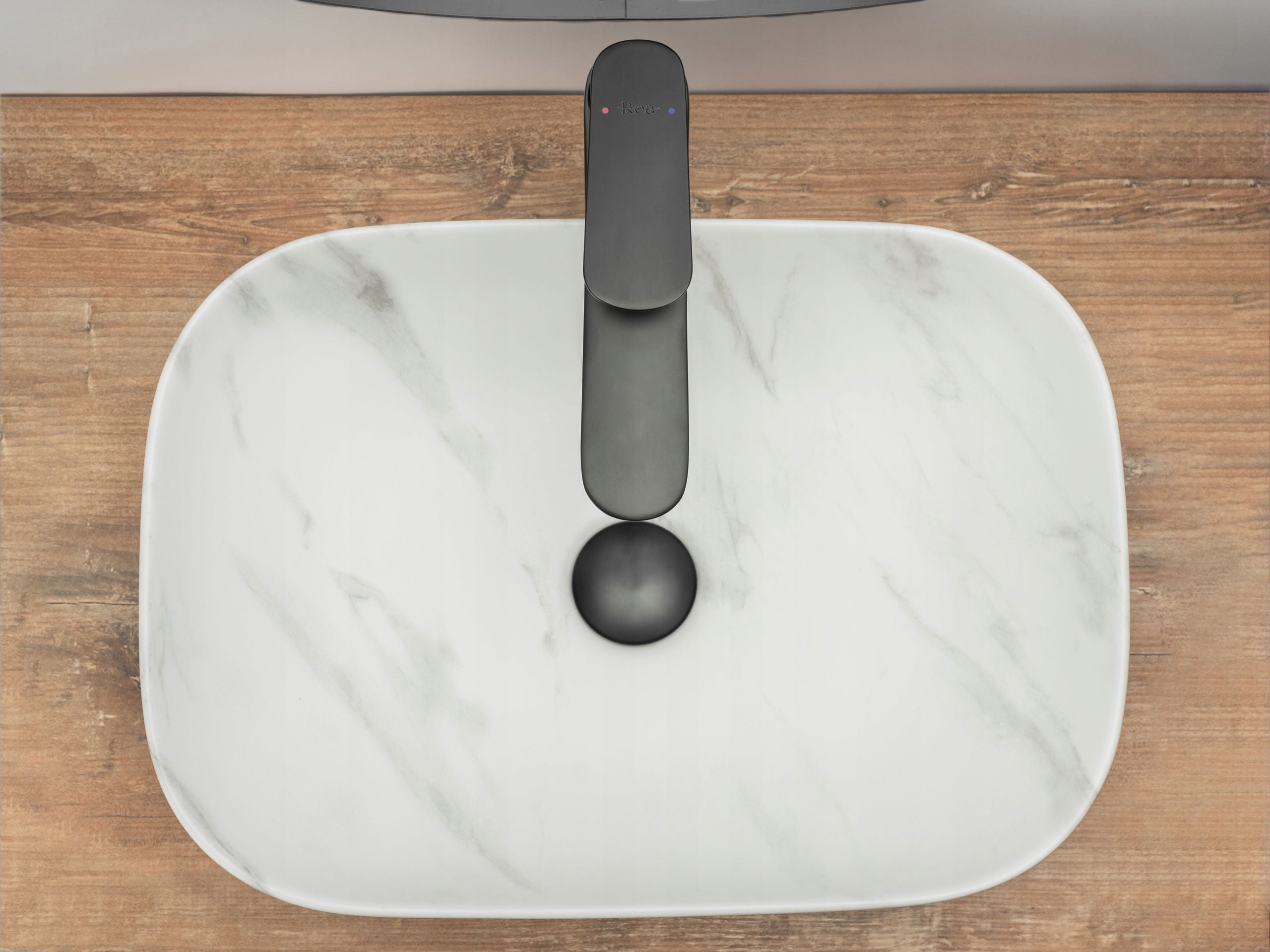 Lavabo Da Appoggio Rea Belinda Marble Mat