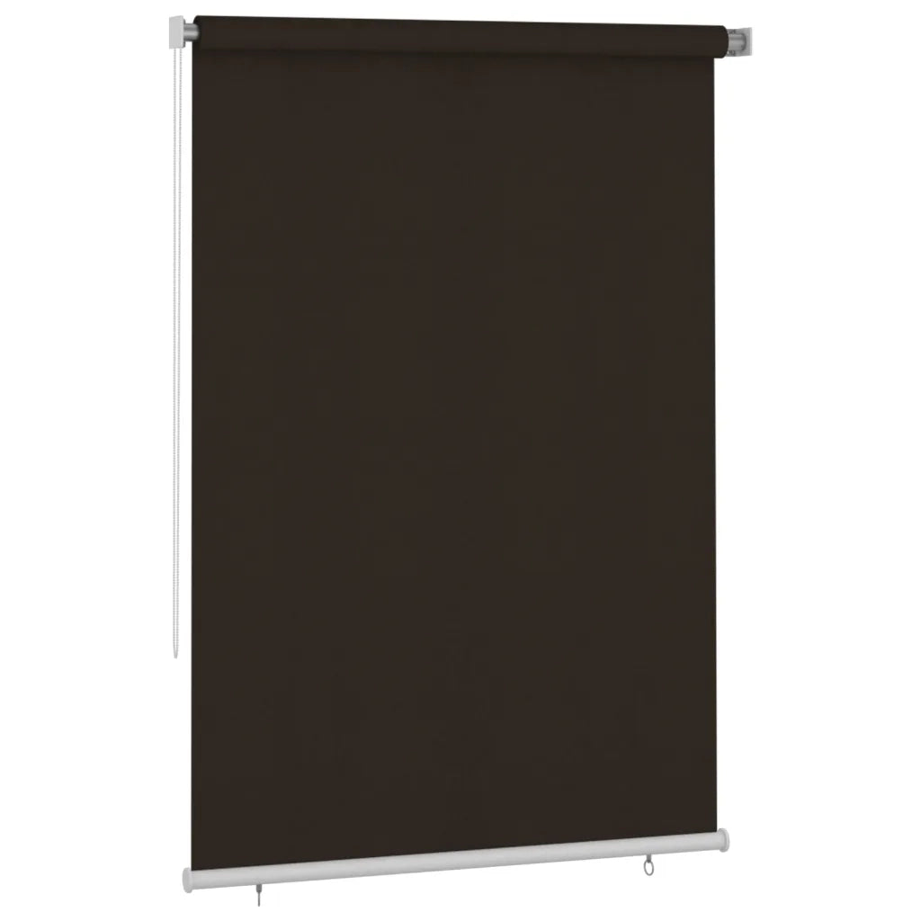 Tenda a Rullo per Esterni 165(L)x230(A) cm Marrone HDPE 312983