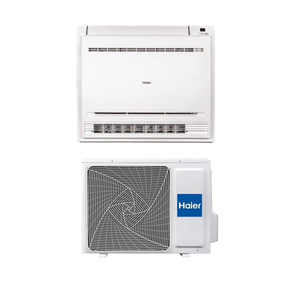 Climatizzatore Condizionatore Haier Console Pavimento Inverter 12000 Btu AF35S2SD1FA R-32 Wi-Fi Optional con Telecomando di Serie - Novità
