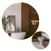 Specchio Led R-8040 80cm + 40cm