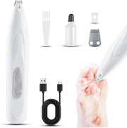 Trimmer per animali con illuminazione a LED - motore potente per tosa cani peli spessi