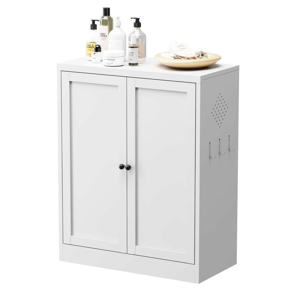 Scaffale da Cucina Regolabile ¨C MINIMAL ¨C Metallo Bianco, 88 cm, Ripiani Regolabili