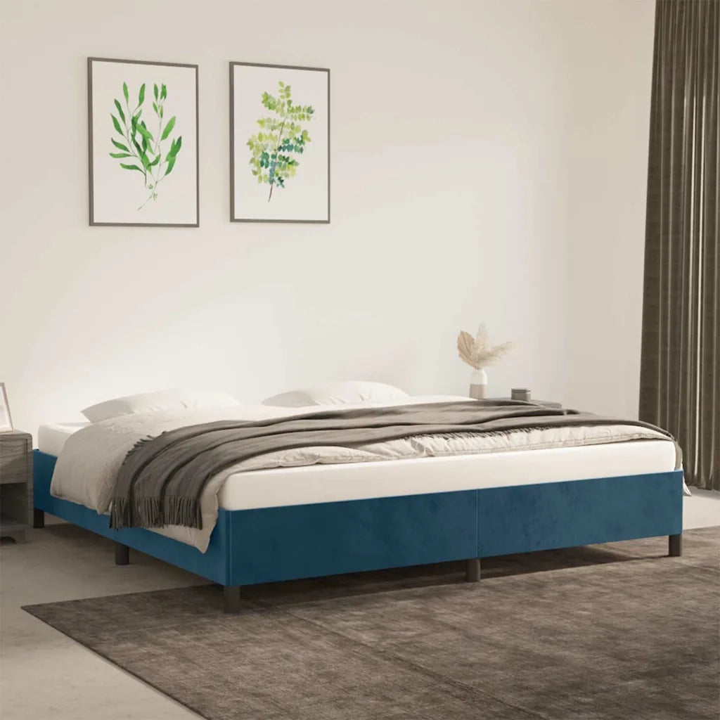 Giroletto Blu Scuro 200x200 cm in Velluto cod mxl 60465